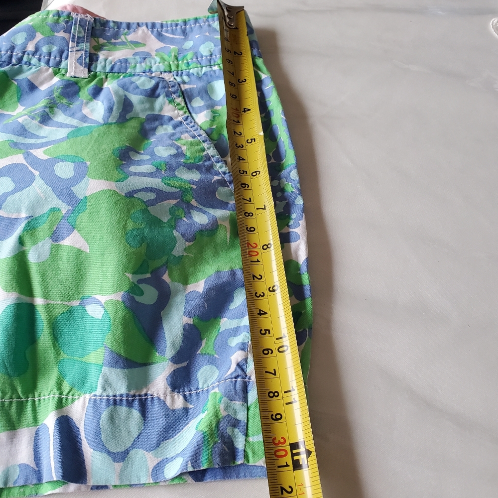 Lilly Pulitzer women floral shir sz 8 - Picture 4 of 6